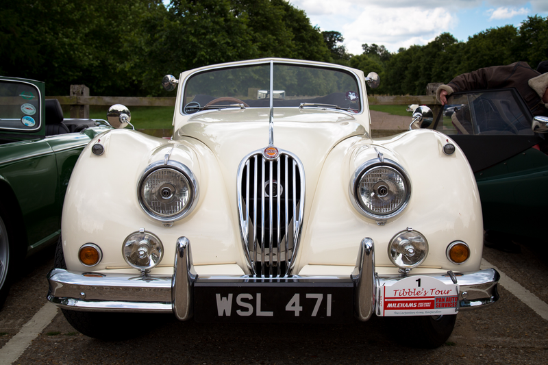 Illustration for article titled Concours d'Elegance it ain't - real classics on real roads